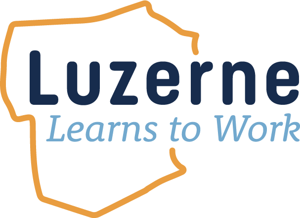 Luzerne Learns to Work logo